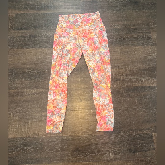 Lululemon Align High Rise Leggings Inflorescence Multi Size 8 - Picture 1 of 5